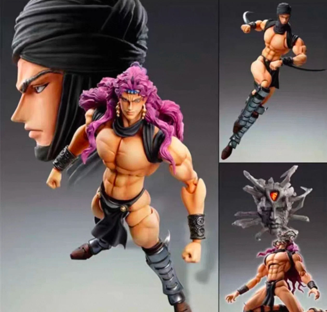 In Stock MEDICOS Kars JoJo's Bizarre Adventure Battle Tendency Super Action Statue Anime Model Trendy Toys Desktop Doll