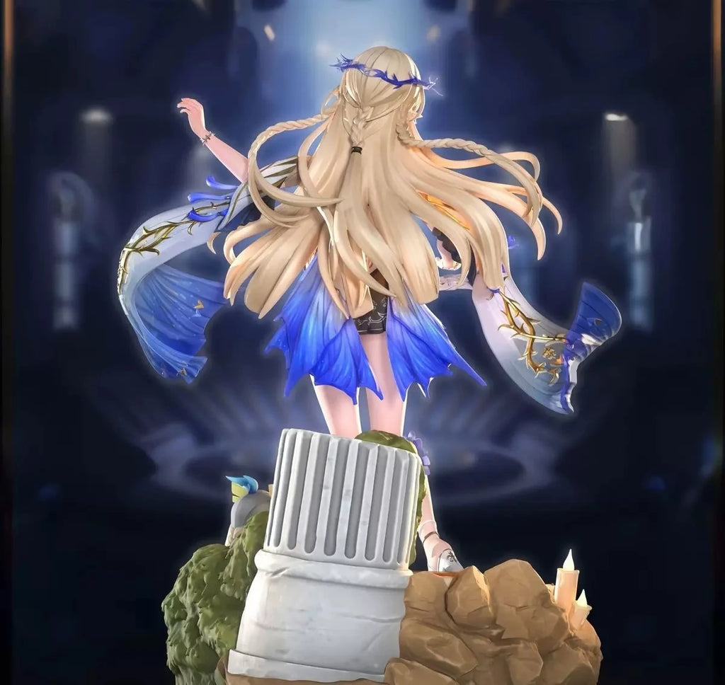 Wuthering Waves Cartethyia Standing Anime Figure GK Resin Collectible Model Desktop Ornament Birthday Gift