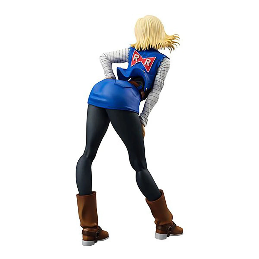 100% Original in Stock MegaHouse Dragon Ball Gals Dragon Ball Z Android 18 Model Toys Anime Figure Collection Series Model Toys