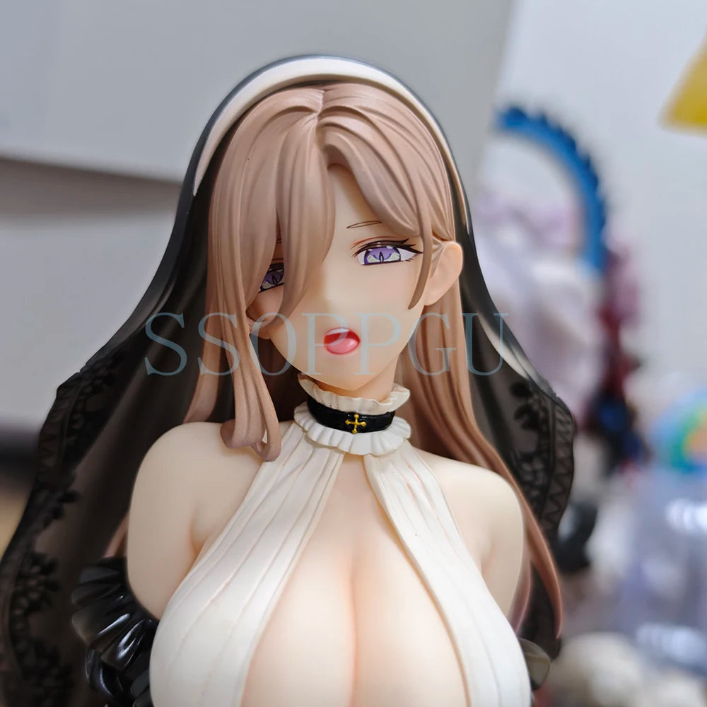 20cm Olivia Nun Vibrastar Rokuku 1/6 Girl Toys Chinese Anime Figures PVC Action Figure Toy Game Figure Collectible Model Doll