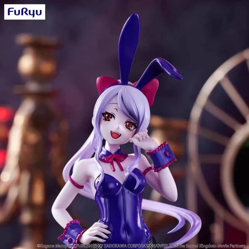 Original FuRyu BCB OVERLORD Bunny Girl Anime Actionfiguren Spielzeug für Kinder Geschenke Sammlermodell Ornamente