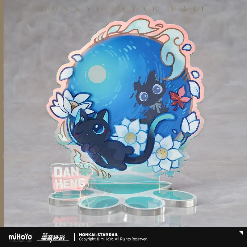 Honkai Star Rail DanHeng Action Figure Q Version Doll Little Dot Cat Series Christmas Gifts for Children Original in Stock