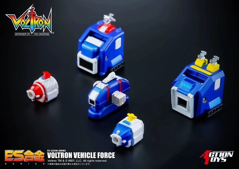 【MT】Action Toys ES Alloy Voltron Lion Force Warrior King of Beasts Mecha Fleet Fifteen Body Combination Model Toy Mecha