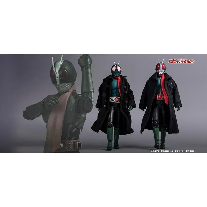 Spot Direct Delivery Bandai Original Kamen Rider Anime Model SHF MASKED RIDER No.2 Action Figure Toys For Children Gift