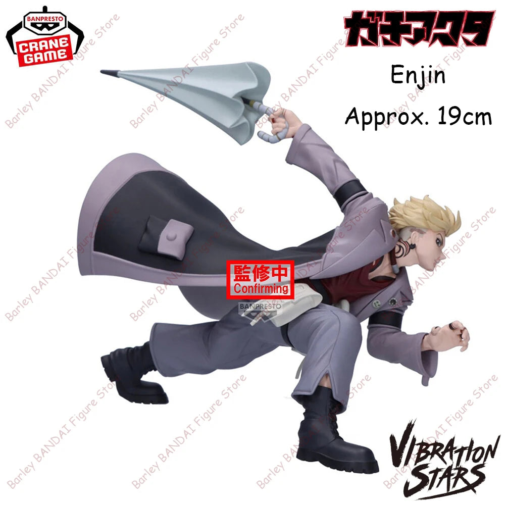 Original In Stock BANPRESTO Gachiakuta VIBRATION STARS Riyo Enjin Anime Action Figures Boxed Model Toys Holiday Gifts For Kids