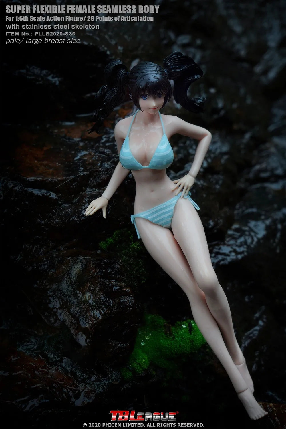 TBLeague Phicen S36 S37 S36A S37A 1/6 Scale Large Breast Pale Skin Super Flexible Female Seamless Body 12" Action Figure Doll