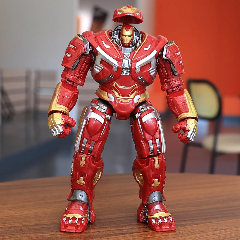 Neu 17cm Avengers Iron Man Mk44 Hulkbuster Action-figuren Mech Iron Man Knuckle Bewegliches Spielzeug Sammelt Legierung