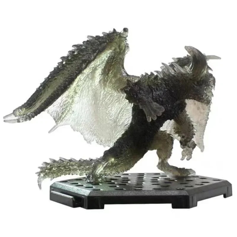 Monster Hunter World Iceborne Action Figure PVC Model, Nergigante Tigrex Basarios Dragon Collectible Decoration Toy for Adults