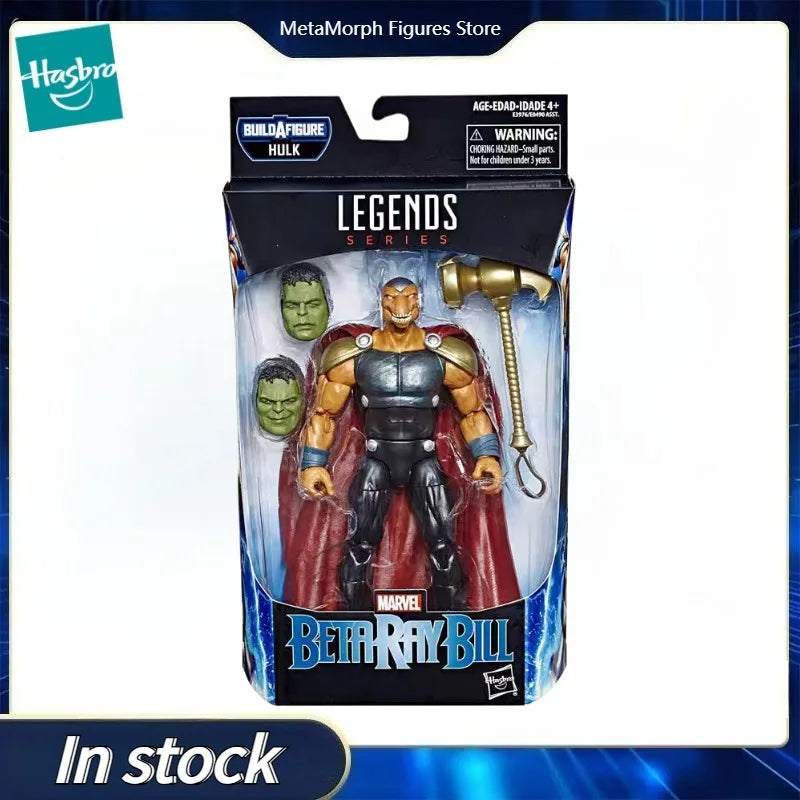 Original Hasbro Marvel Legends Series Beta Ray Bill Anime Figure Model Toys Ornaments