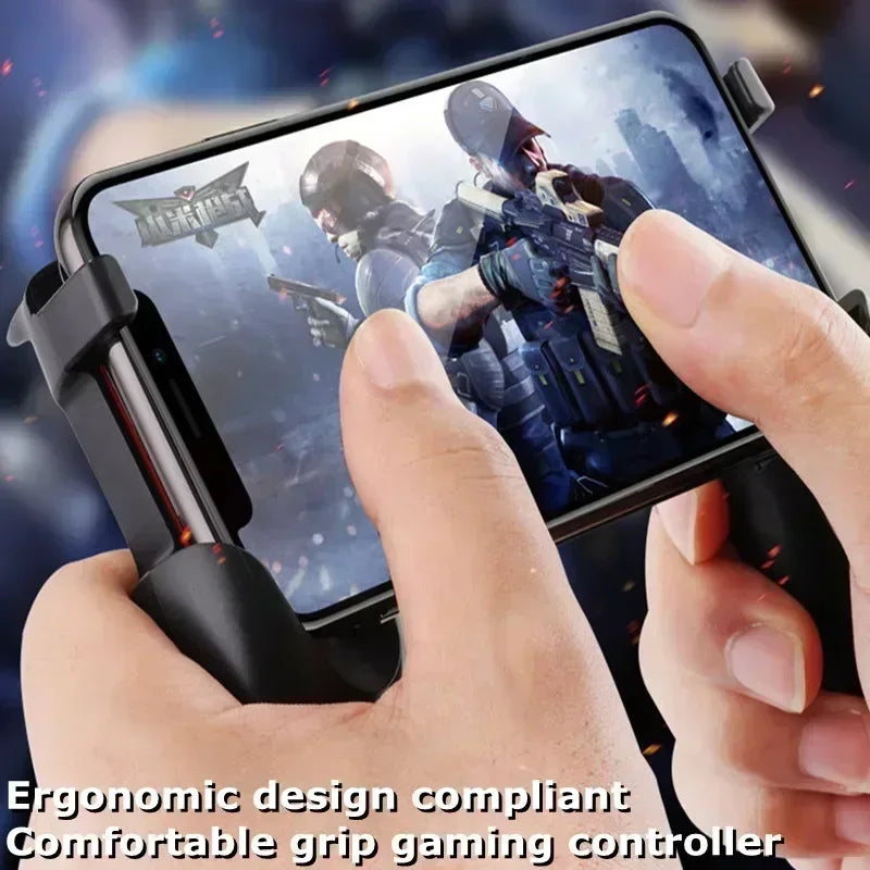 S-01 Mobile Phone Gaming Controller for PUBG Aim Shooting Gamepad Joystick for IPhone Xiaomi Shooter Game Grip Aux Button Handle