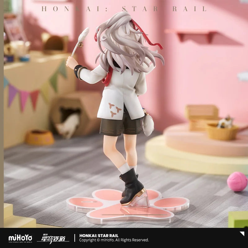 MiHoYo Honkai Star Rail Tiny Cat Series Jing Yuan Figure Official Collectible Gift for Fans