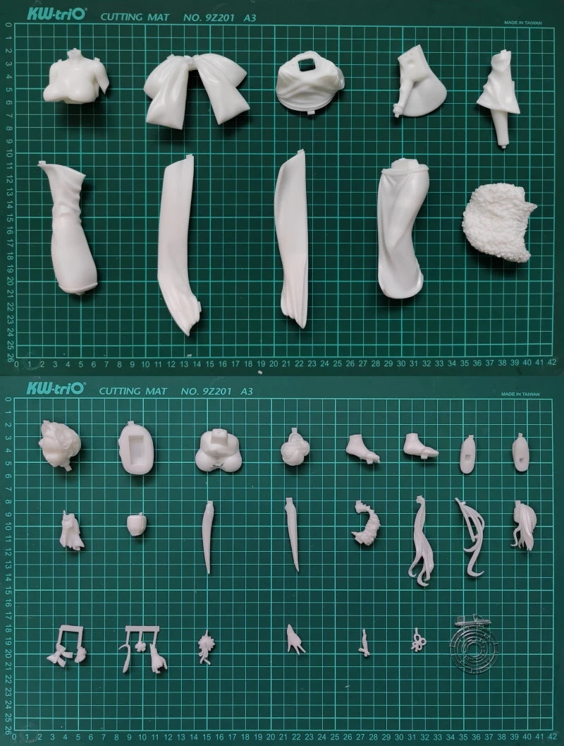Resin Figure Kit ‌Ichinose Asuna kimono 1/7 Unpainted Garage Resin Kit Model GK