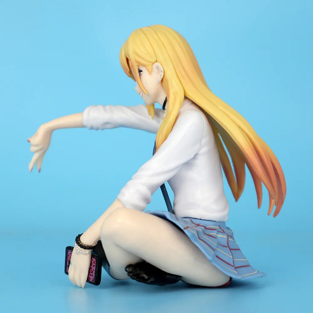 10CM Anime My Dress Up Darling Kitagawa Marin Nudelstopper Figur Modell Spielzeug Geschenk Actionfigur Für Kinder PVC Geschenk