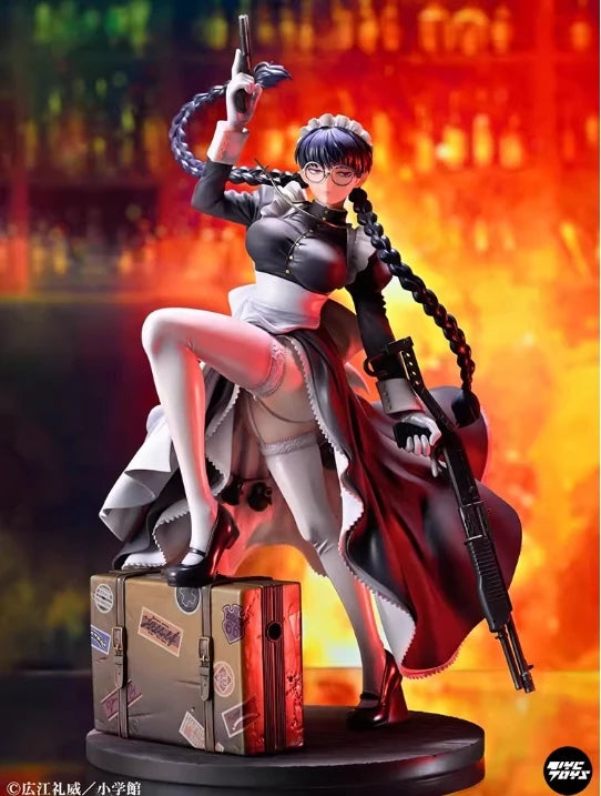 【In Stock】MEDICOS Black Lagoon 20th Anniversary Roberta The Maid of Nightmares 1/7 Scale Model Classic Anime Toys