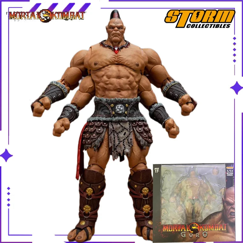 Authentic Storm Collectibles Original Mortal Kombat SHEEVA 1/12 Game Mobile Doll Model Handmade Toy Boy Gift Collection in Stock
