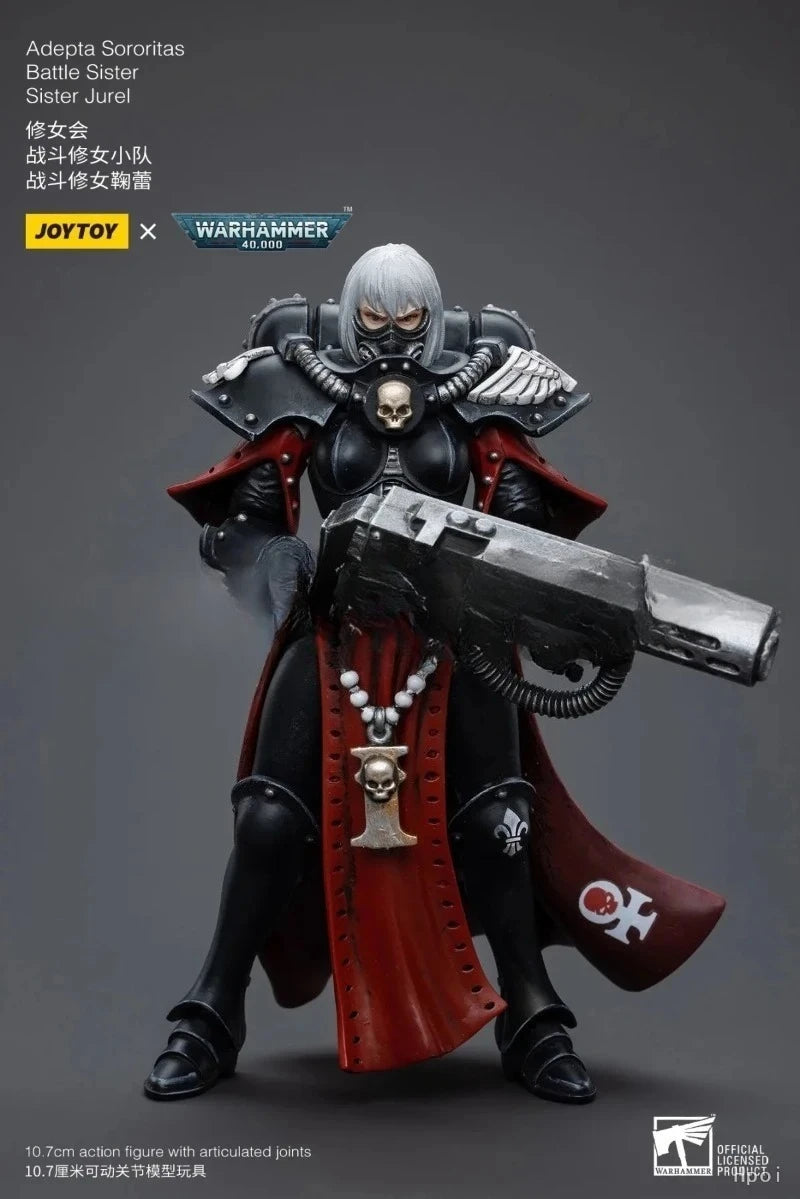 【In Stock 】JOYTOY 40K Adepta SororitasBattle SisterSisterJurel1/18 Action Figure Model Gift Toys Anime Figure Model Toy