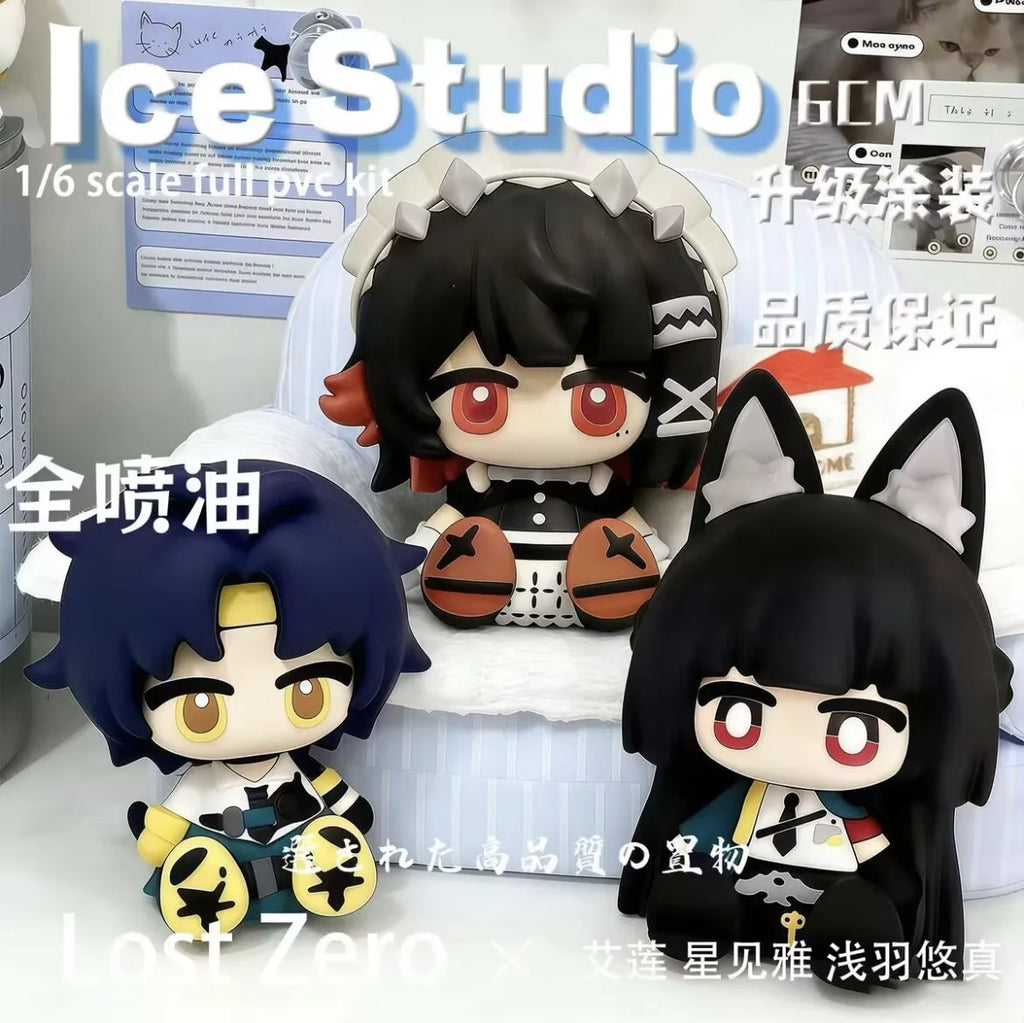 Hot Presale Zenless Zone Zero Ellen Joe Hoshimi Miyabi Asaba Harumasa Cosplay Anime Q Version Model Ornament Desktop Decoration