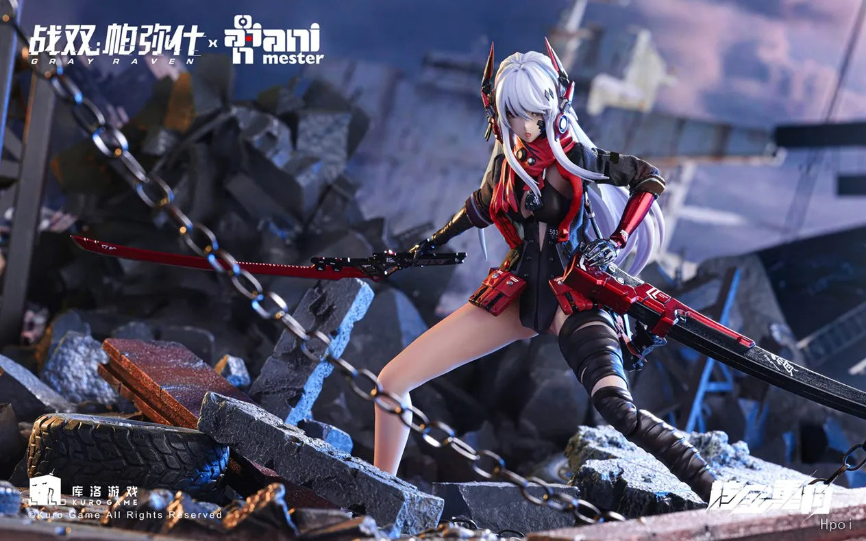 In Stock Nuclear Gold Reconstruction AniMester GRAY RAVEN PUNISHING Lucia Deep Red Abyss 1/9 Action Figure Model Collection
