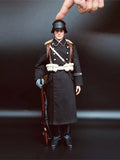 GM647 M32 1/6 Scale Male Soldier German Black Clothes Etiquette Guard of Honor 12'' Full Set Collectible Action Figure Model Toy
