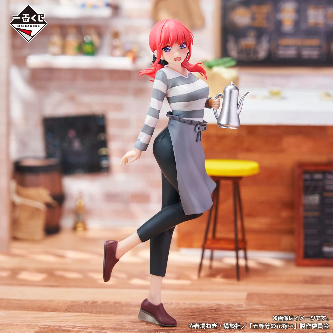 Original Bandai Ichiban Kuji Nakano Ichika Nakano Nino Nakano Miku Collectible The Quintessential Quintuplets Anime Figure Gift