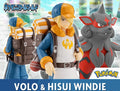 Original Bandai Candy Pokémon SCALE WORLD VOLO&HISUI WINDIE Toys Model Ornaments Statue