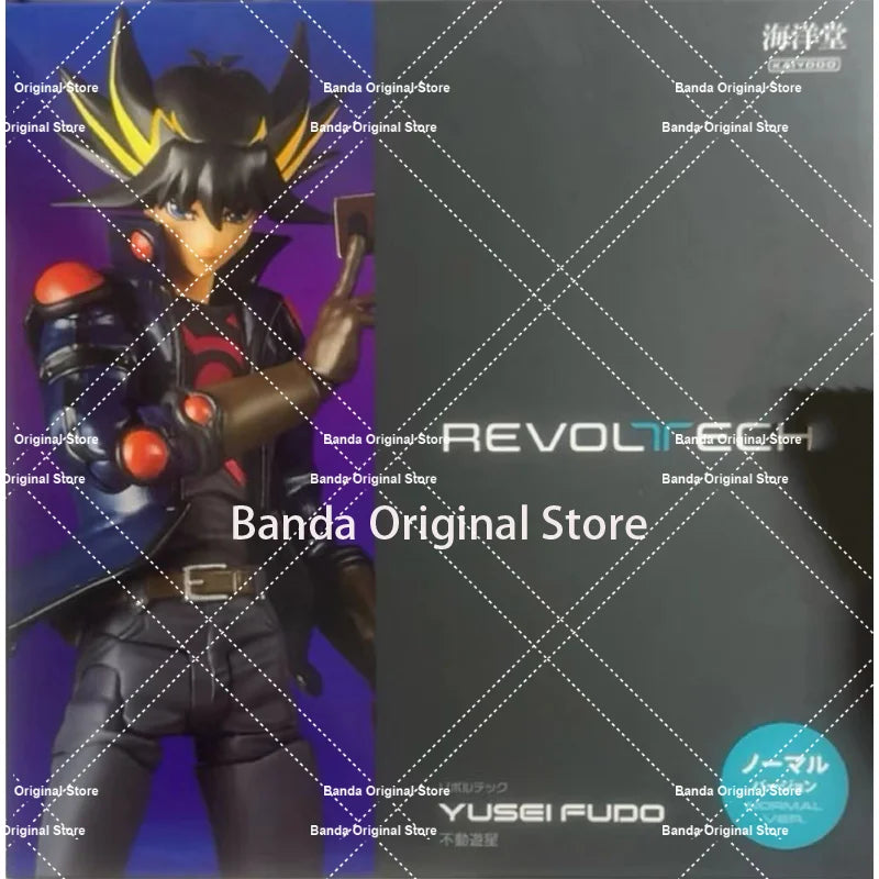 100% In Stock Original KAIYODO Revoltech Yu Gi Oh  5D's Yusei Fudo Anime Action Collection Figures Model Toys