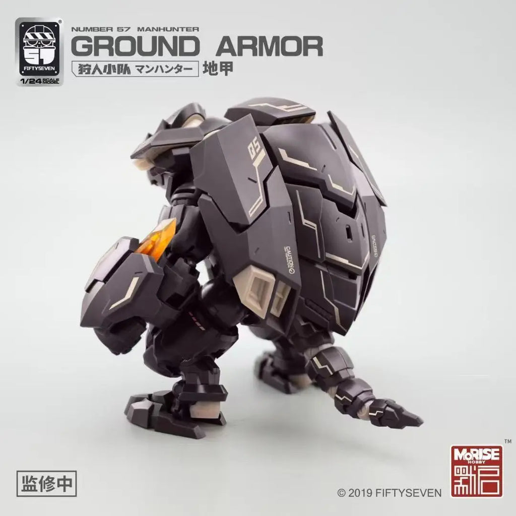 NEW KEMO FIFTYSEVEN Manhunter GROUND ARMOR NO.57 1:24 3-Pack Turtle Armord Puppet Squad Anime Action Figure Set SHARK Toy Gift
