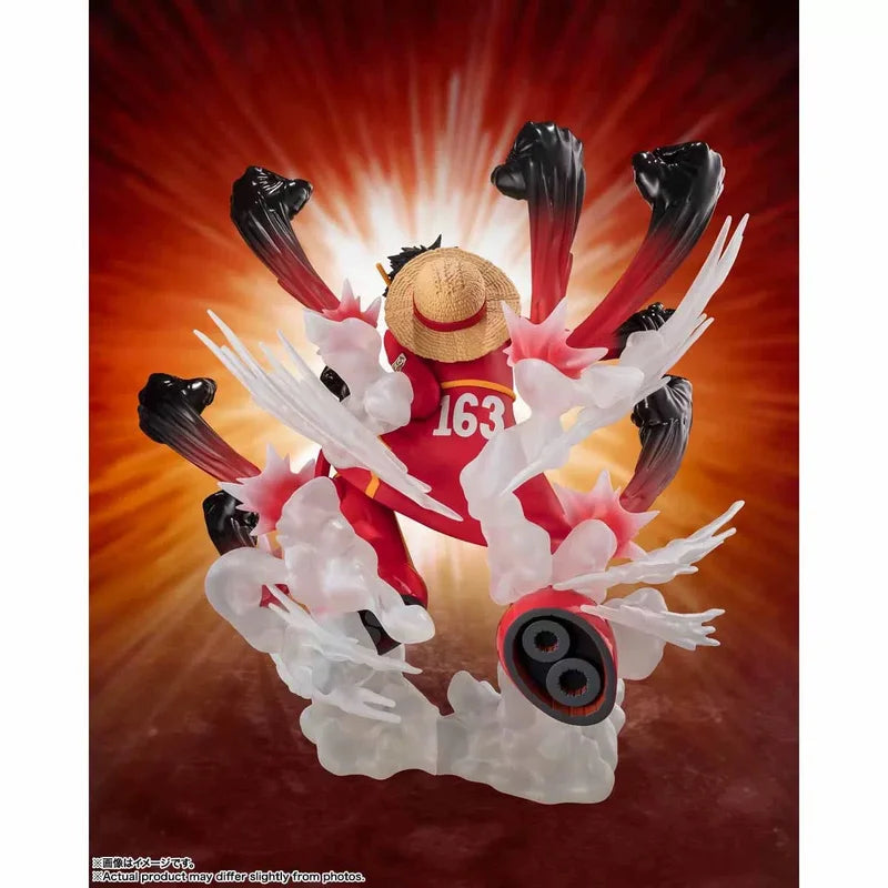 Bandai One Piece Luffy Gum Hawk Gatling Action Figure - Extra Battle Collectible Toy for Boys Anime Figuarts ZERO Handmade