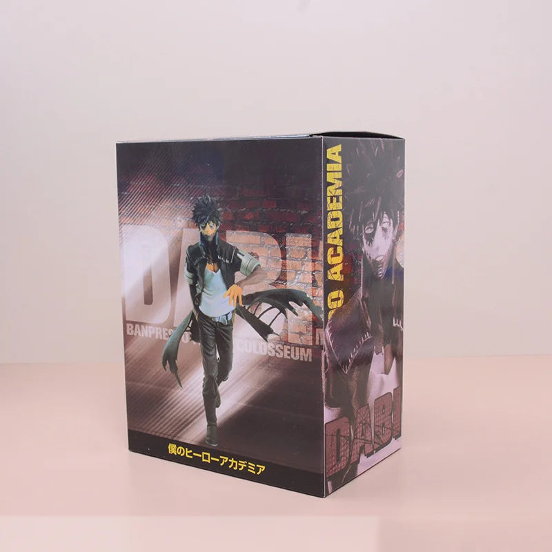 Anime Figure My Hero Academia Dabi DIY Led PVC Toy 17cm Boku no Hero Academia Dabi Action Figurine Doll Juguetes