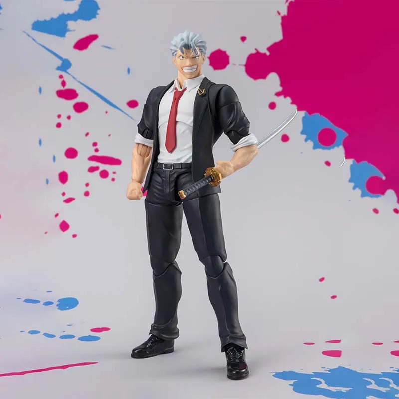 Bandai Undead Unluck Anime Figure SHF Andy Unluck Izumo Fuko Action Figure Collectibles Model High Poseability Toys Boys Gift