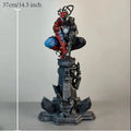 37cm 14.5 inch Anime Spider-Man Figures Pvc Statue Desktop Ornamen Collection Statue Model Decoration Room Desk Toys Gifts