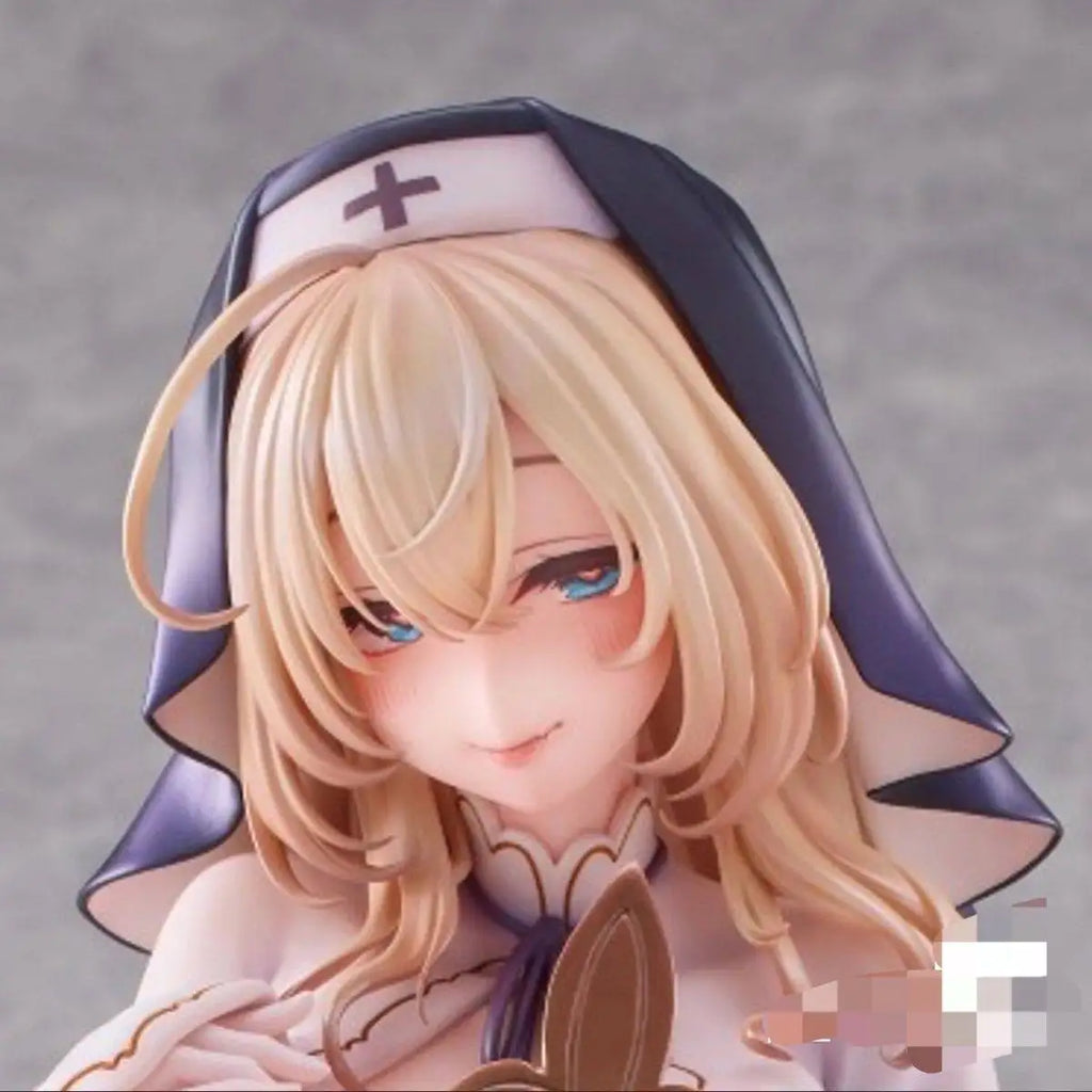 1/5 Beautiful Girl Figure Nun Who Forgives Everything Anime Collectible Model Pvc Desktop Decorations Holiday Gifts Kids Toys