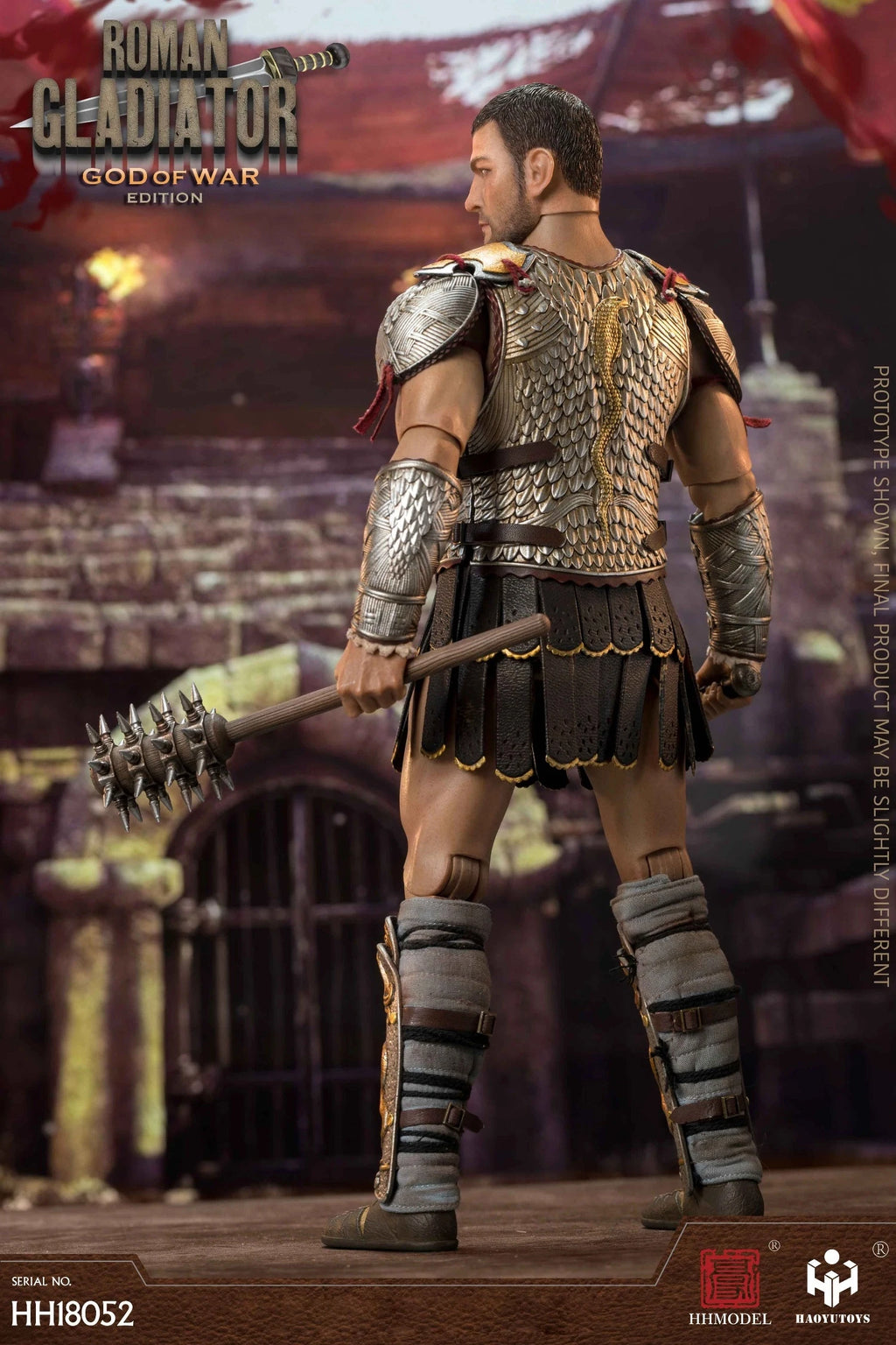 1/6 Action Figure HH18052 Roman Gladiator Ares Version God of War Edition Collectible Model Toys by HHMODEL & HAOYUTOYS In Stock