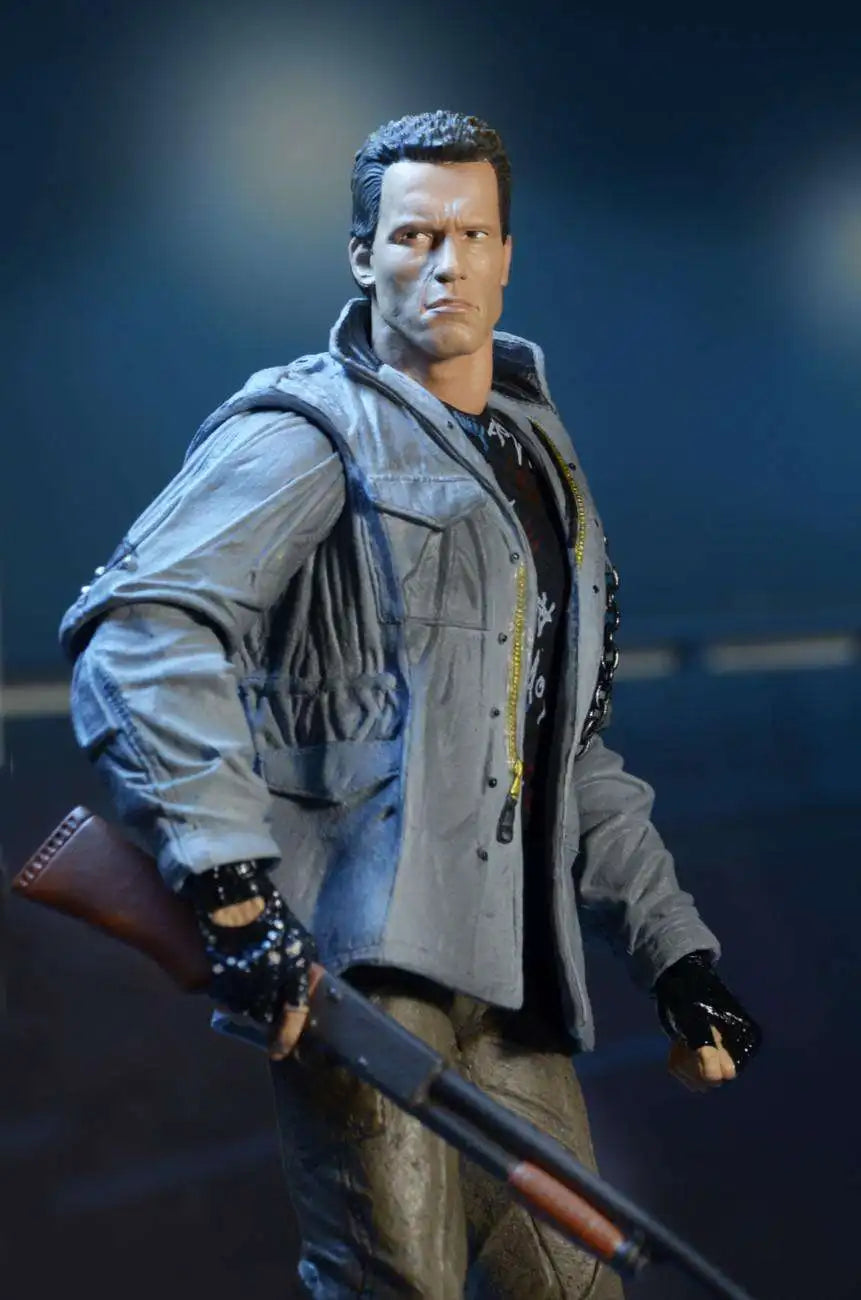 NECA 51911 Toys Terminator Action Figure Ultimate T-800 Tech Noir Action Figures Collection Original Model Gift Doll Statue 18cm