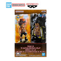 Bandai Banpresto One Piece Оригинален моделен комплект WCF Log Stories Portgas·D· Ace VS Marshall·D·Teach Екшън фигурки Модели за момчета Играчки