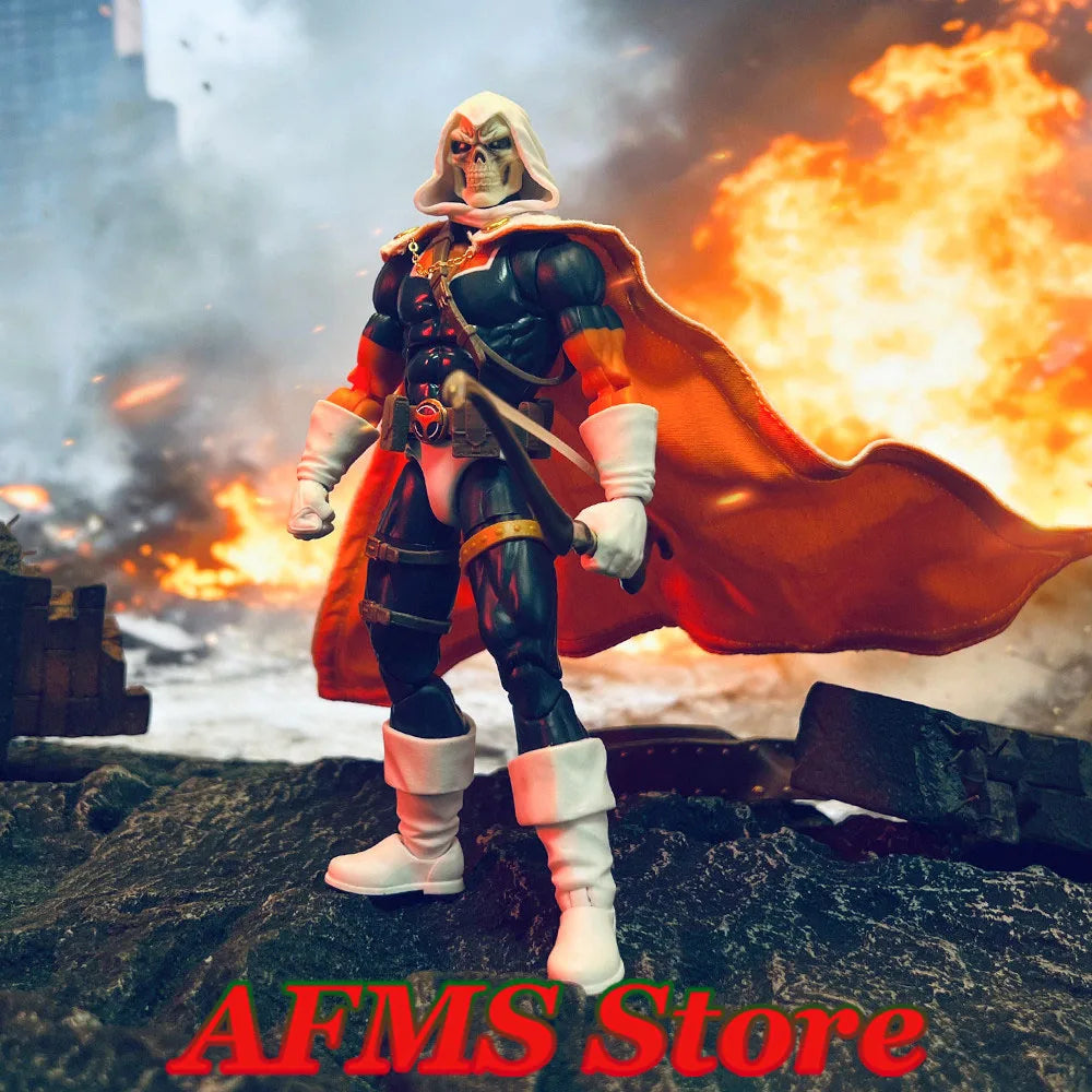 1/12 Scale Collectible Figure Villain Taskmaster Combat Cloak With Iron Wire 6Inch ML Men Soldier Action Figure Body