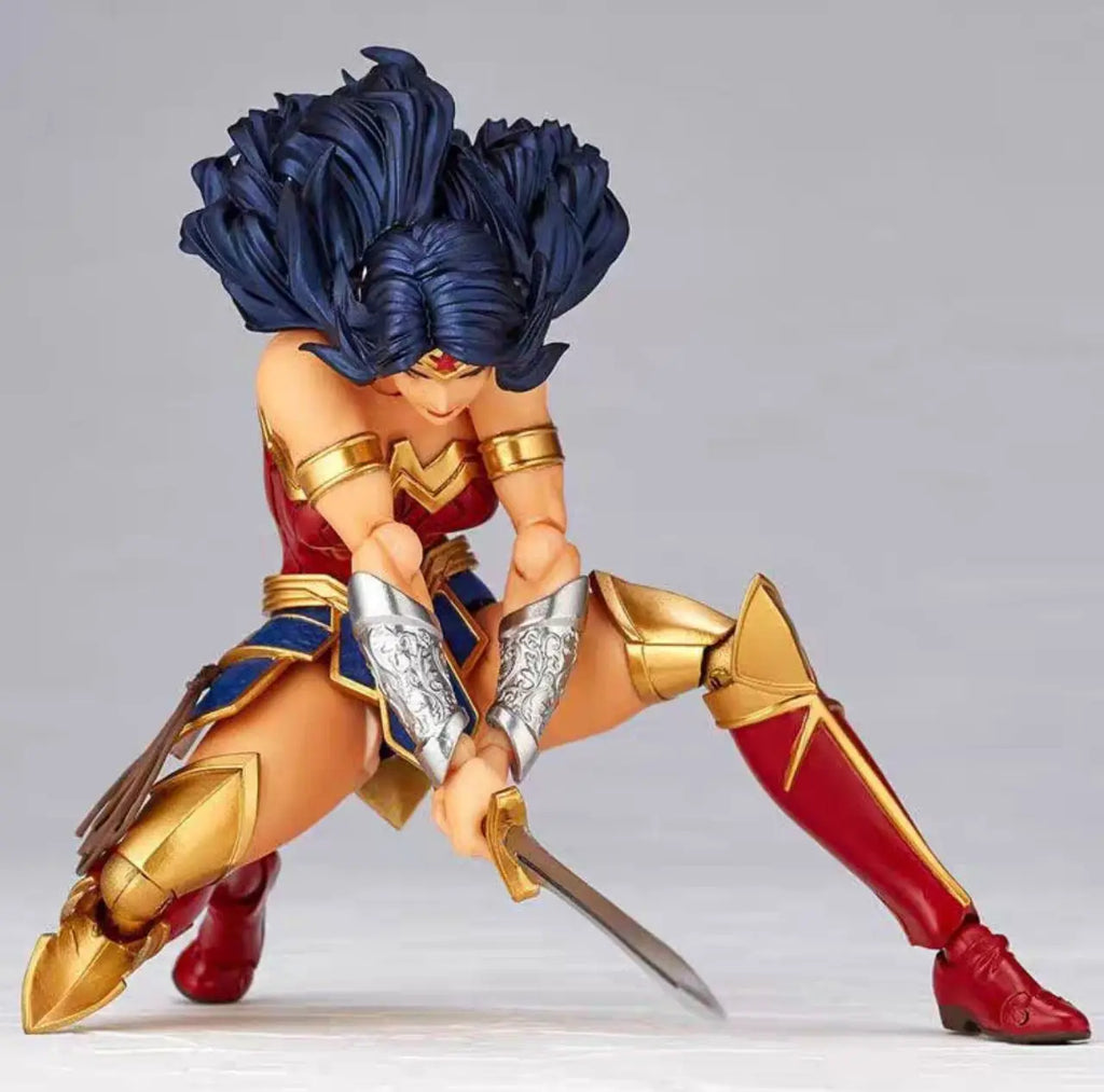 In Stock 15cm Wonder Woman Action Figure Toy Model Gift Anime Merchandise Movable Figure Model Toys