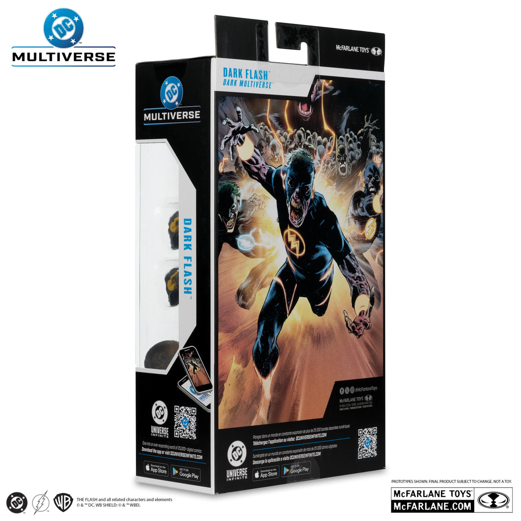  Mcfarlane Toys Dc Multiverse Dark Flash 7in Action Figure﻿ Model Doll Digital Garage Kit