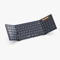 Faltbare Tastaturen mit Ziffernblock, Bluetooth, kabellos, tragbar, Silm, faltbare Tastatur in voller Größe für Reisecomputer, PC, iPad
