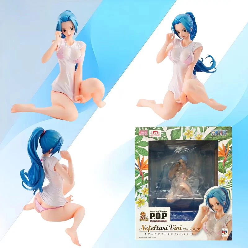 In Stock MegaHouse POP Limited Edition Excellent Model Anime One Piece Vivi Ver.BB_R Violet Action Figures Model Toys Gift DT