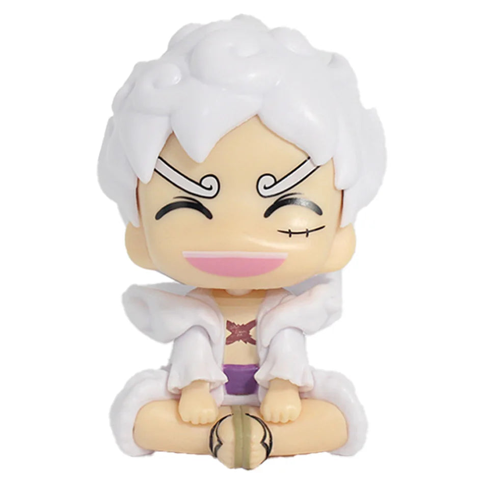 Hot Anime Figure Look Up Gear 5 Monkey D. Luffy Action Figure Q Version Luffy Figurine PVC Collection Model Doll Toy