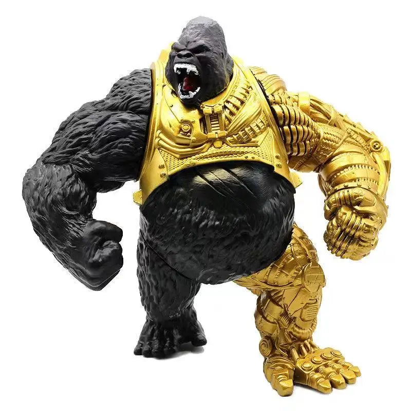 Anime Godzilla VS King Kong Action Figure King Ghidorah Three headed Golden Dragon PVC model collectibles toy kid Holiday gifts