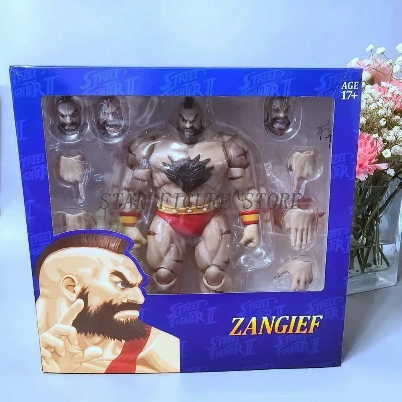 Game Street Fighter Zangief Action Figure Storm Toys ZANGIEF Figurine Model Toys SF The Final Challengers Collection Doll Gifts