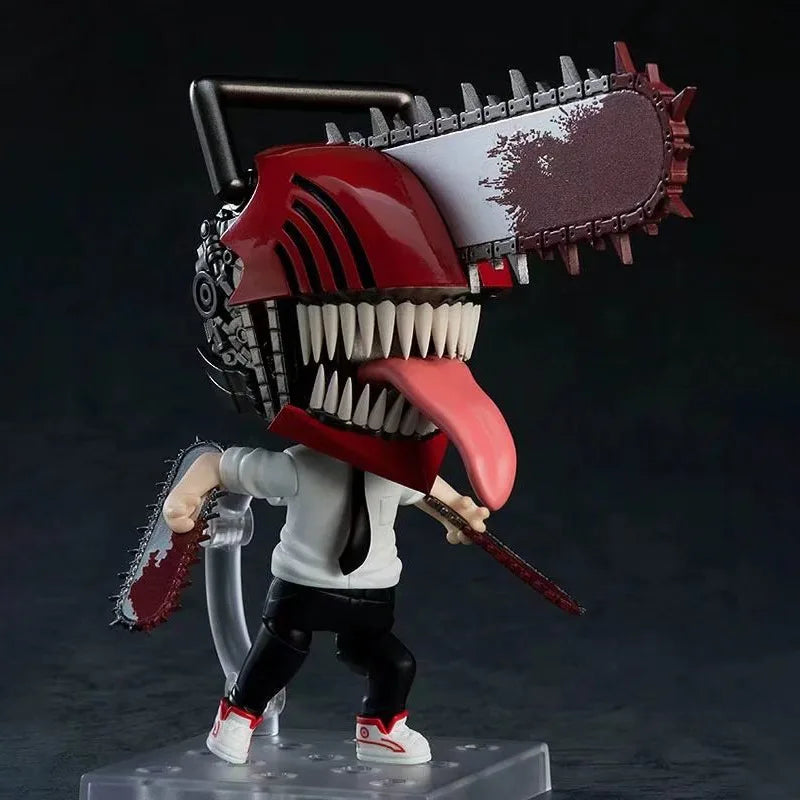 Gsc Nendoroid Chainsaw Man Denji 1560 Power 1580 Action Figures Face Swap Collectible Q Version Figurines Desktop Display Decor