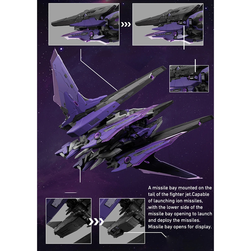 HIPLAY Iron Toys Frame Series STAR ABYSS Alloy Skeleton 1/100 Scale Model Kit