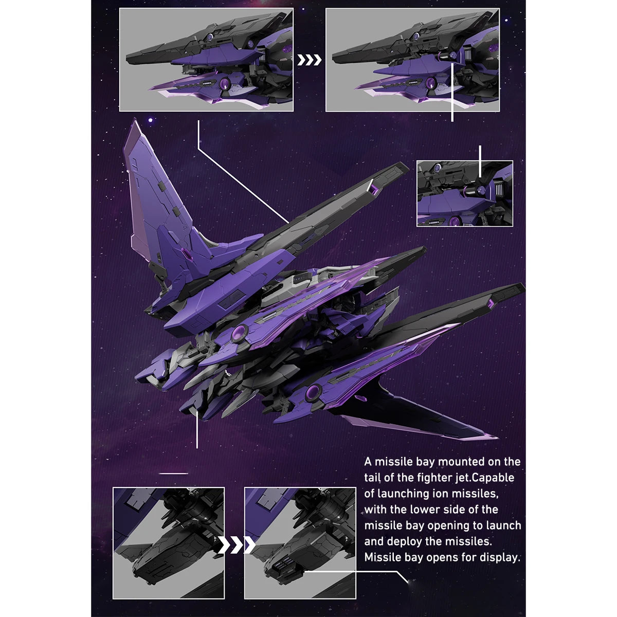 HIPLAY Iron Toys Frame Series STAR ABYSS Alloy Skeleton 1/100 Scale Model Kit