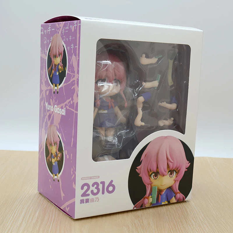 #2316 Mirai Nikki Yuno Gasai Anime Figure Pop Up Parade Future Diary Gasai Yuno Action Figure Collectible Model Doll Toys Gifts
