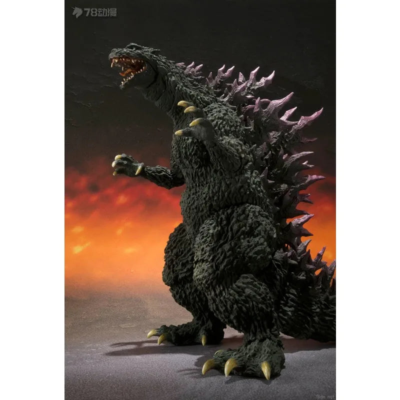 Bandai Original S. H. MonsterArts Special Camera Surroundings Godzilla 2000 Anime Action Figure Model Toys Model Gifts for Boys