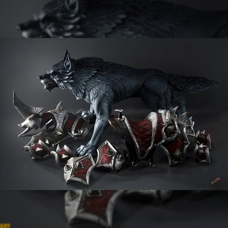 FISHTOYS 1/12 Scale Wolf of Glory Orc Commander Mount King of The Wilderness Anime Figurine Joint Movable Model Gifts