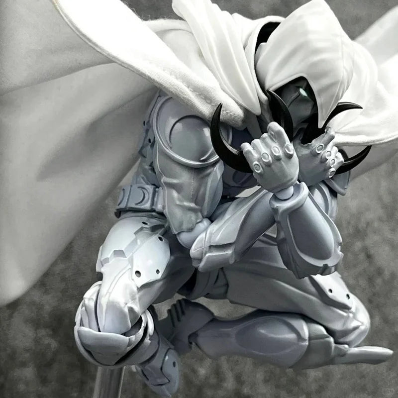 Kaiyodo Revoltech Yamaguchi No.178 Action Figure Moon Knight Set Garage Kit Mechanical Knight Action Figure Collect toys Gifts